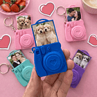 Llavero de cámara Polaroid impresión 3d Porta foto 2