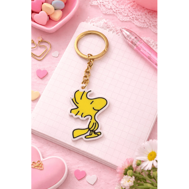 Llavero de Woodstock impresión 3d