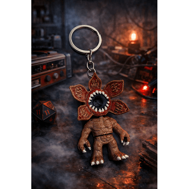 Llavero de Demogorgon impresión 3d