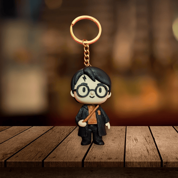 Llavero de Harry Potter Nª01 en impresión 3d