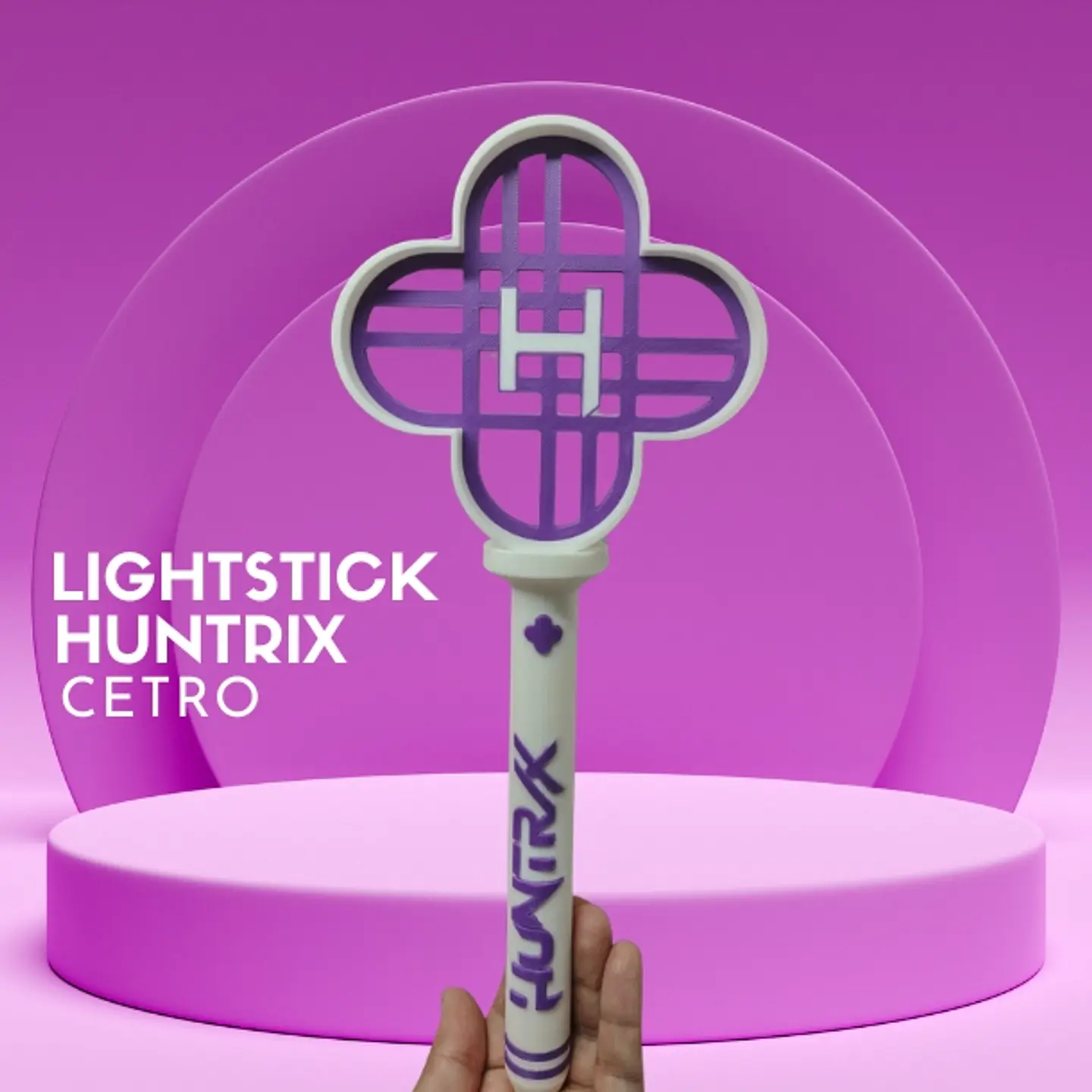 Huntrix Lightstick Guerreras del k-pop 3