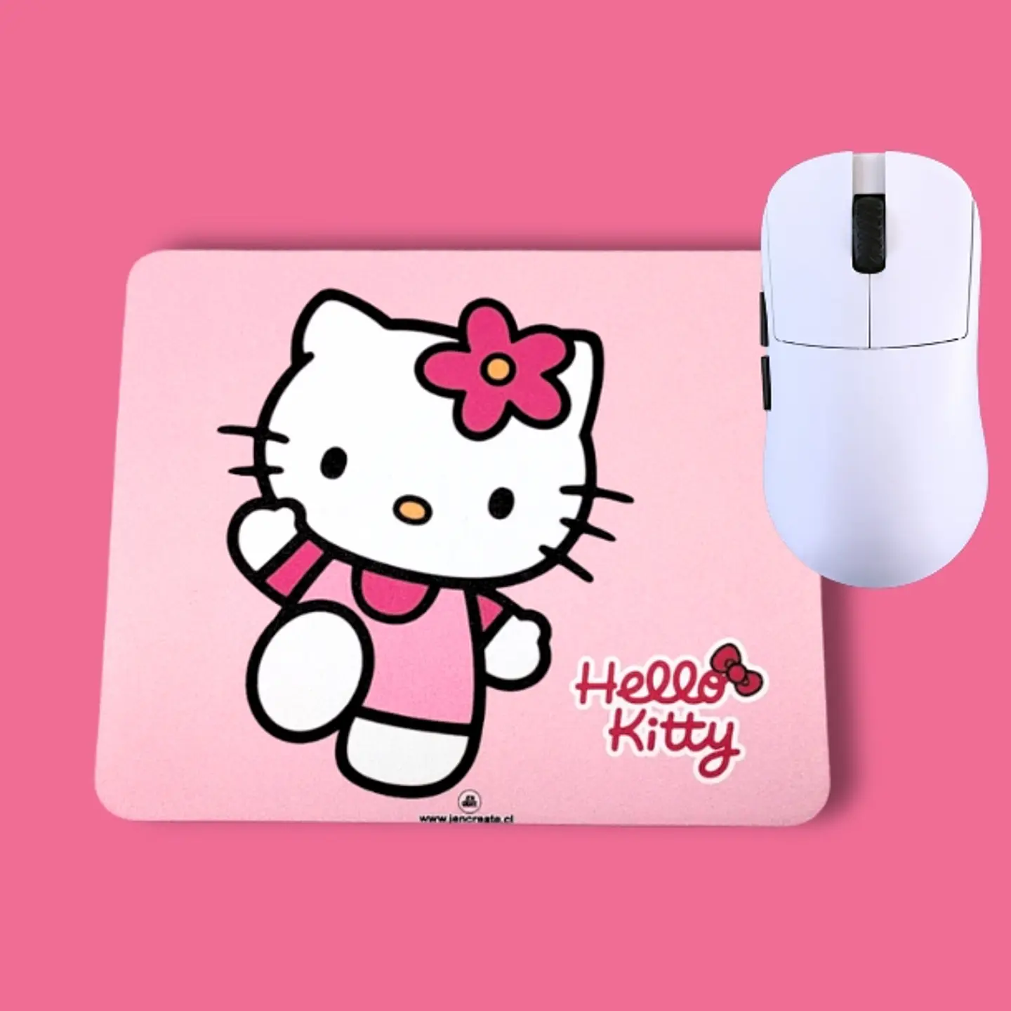 Hello Kitty pink Mouse Pad 20x24xcm 1