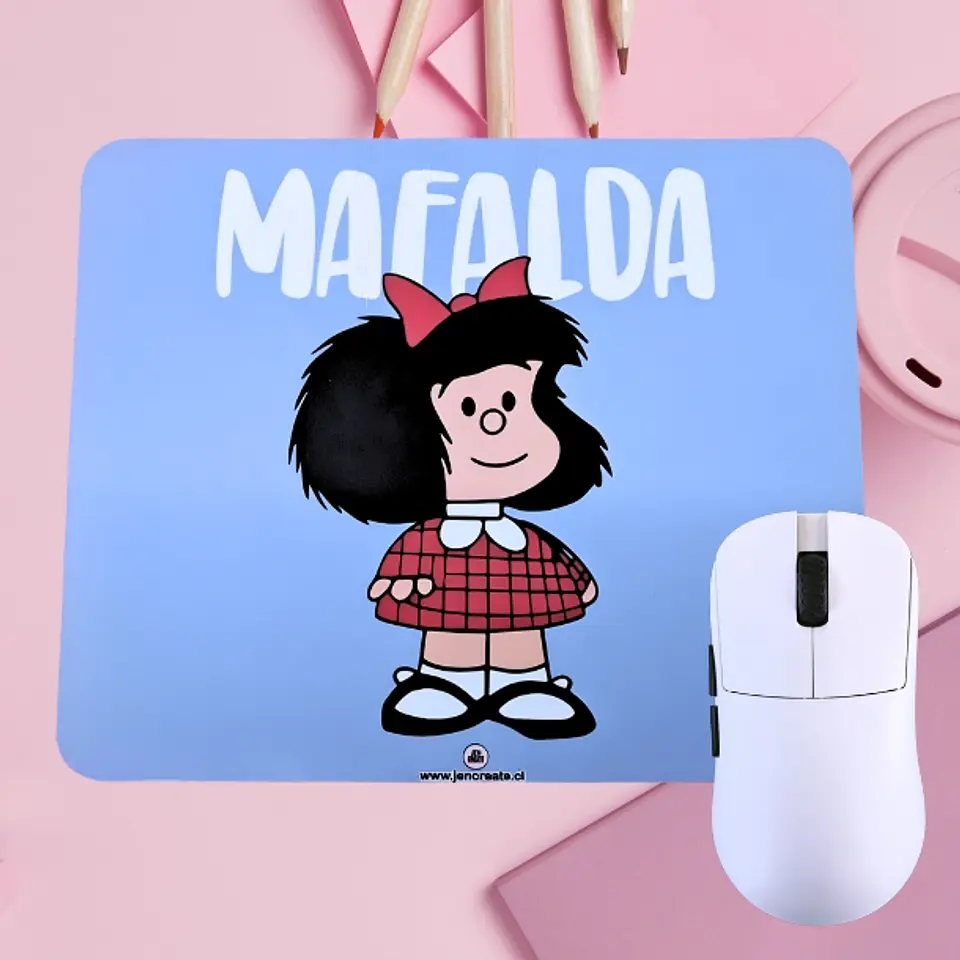 Mafalda blu Mouse Pad 20x24xcm 1