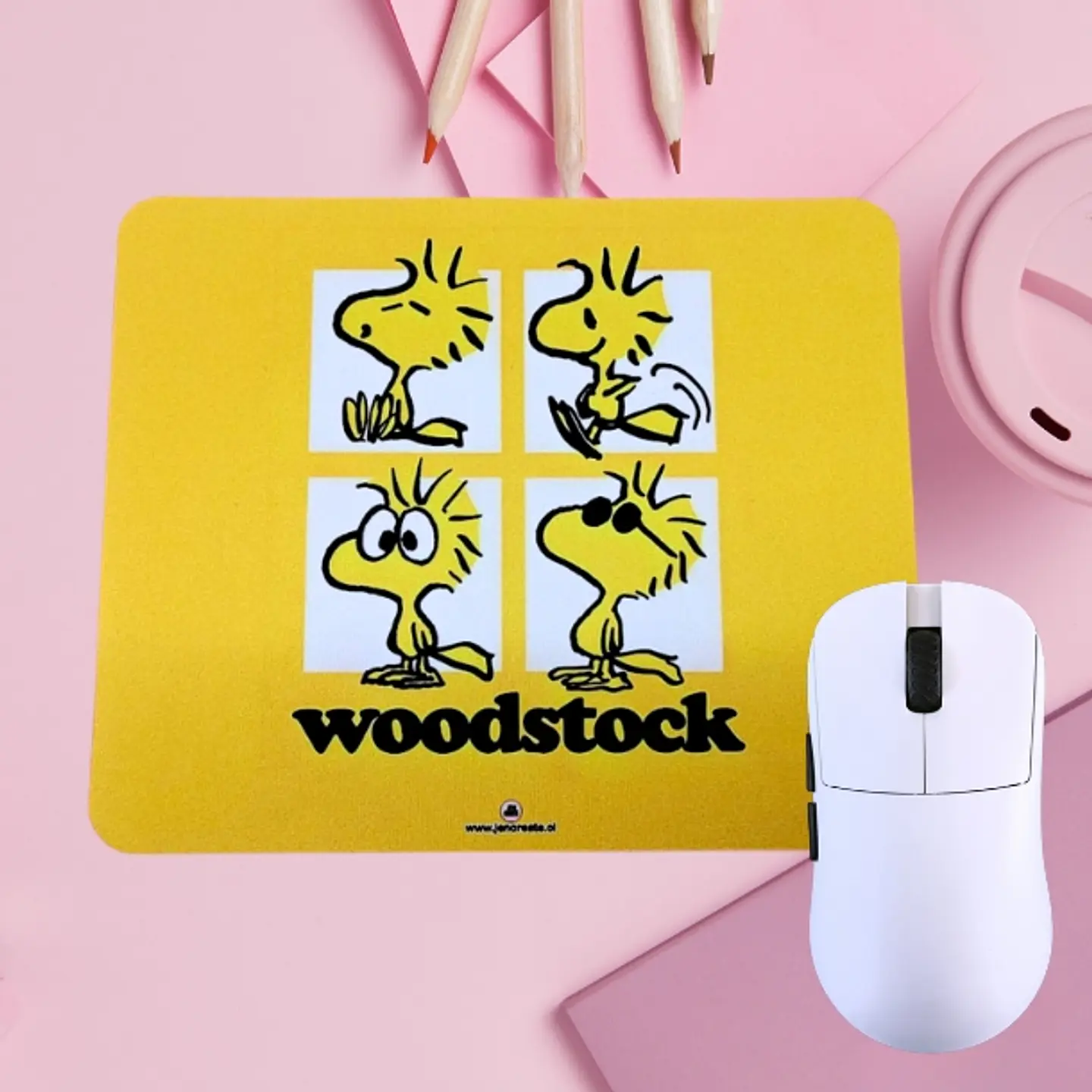 Woodstock four Mouse Pad 20x24xcm 1
