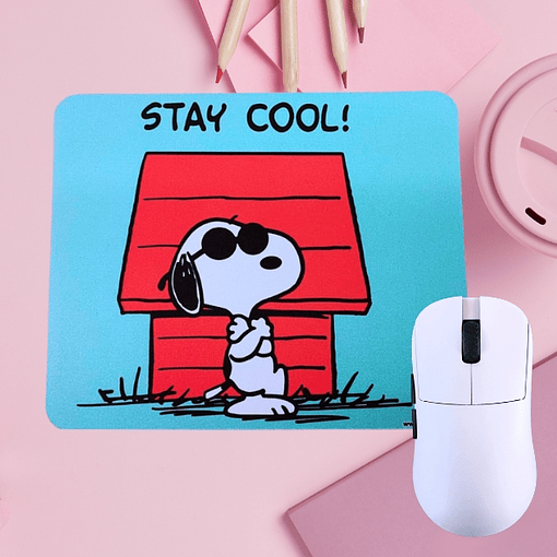 Snoopy Stay Cool Mouse Pad 20x24xcm