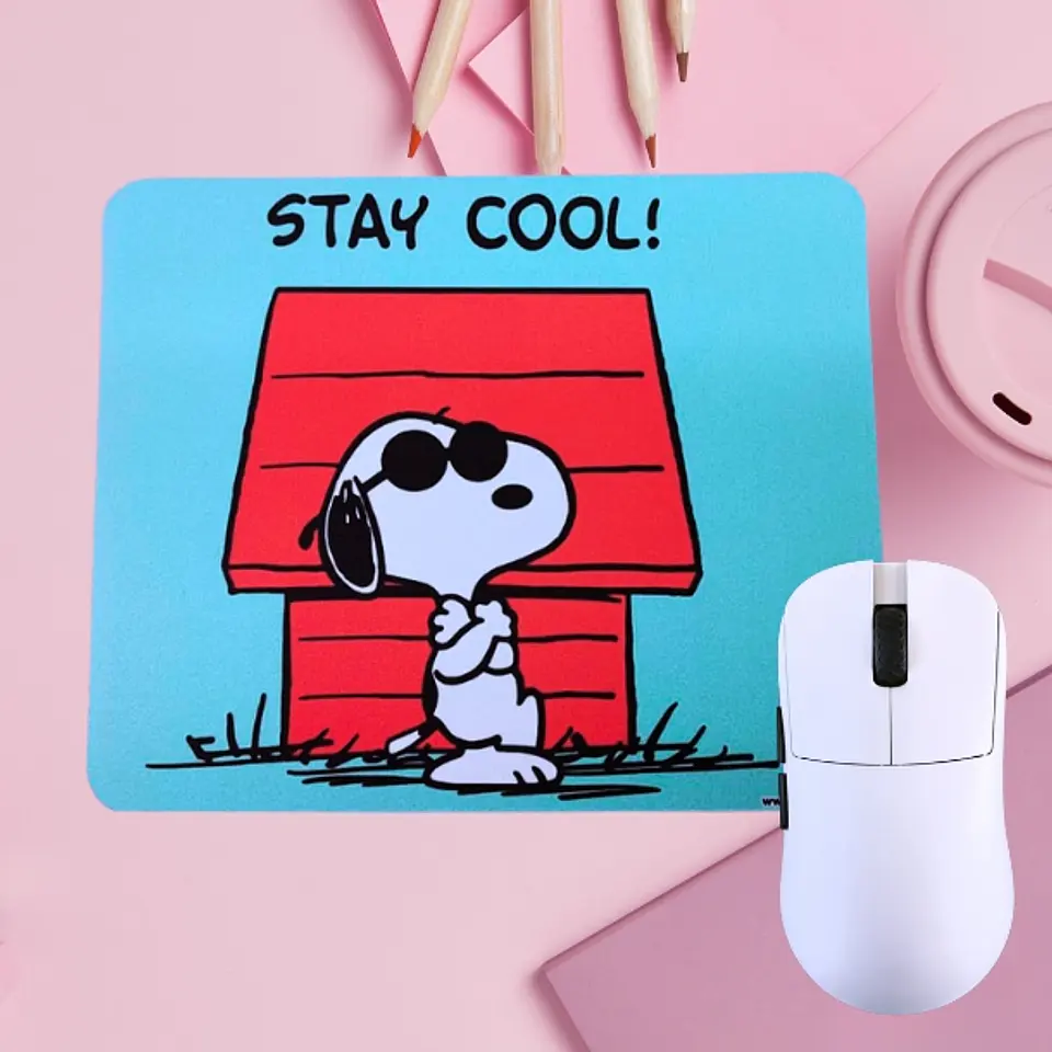 Snoopy Stay Cool Mouse Pad 20x24xcm 1