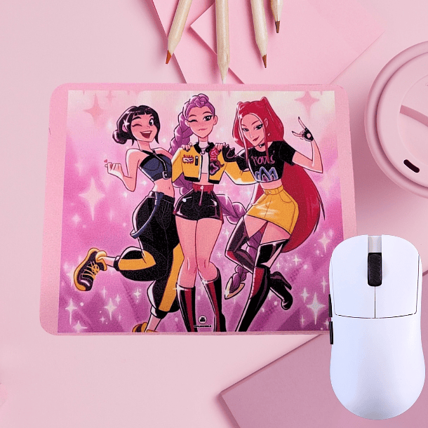 Huntrix Guerreras K-POP Mouse Pad 20x24cm