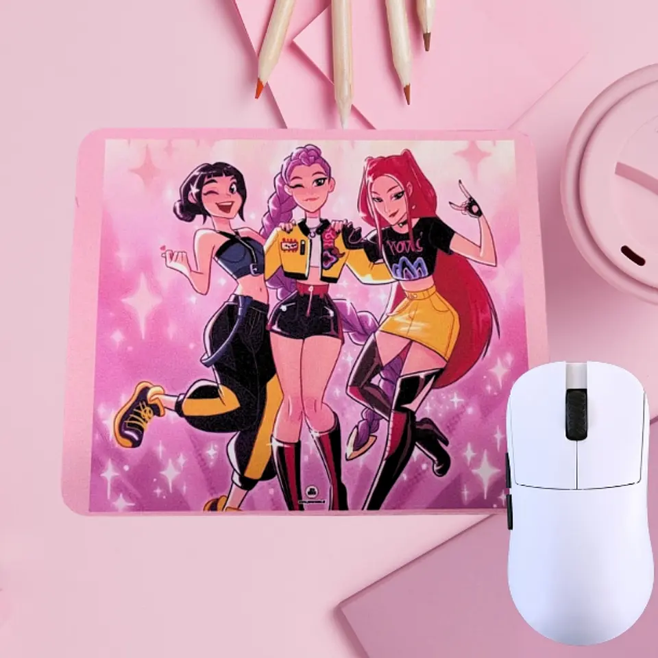 Huntrix Guerreras K-POP Mouse Pad 20x24cm 1
