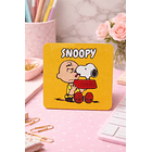 Snoopy y charlie posavasos 9,5x9,5cm 1