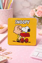 Snoopy y charlie posavasos 9,5x9,5cm - Miniatura 1
