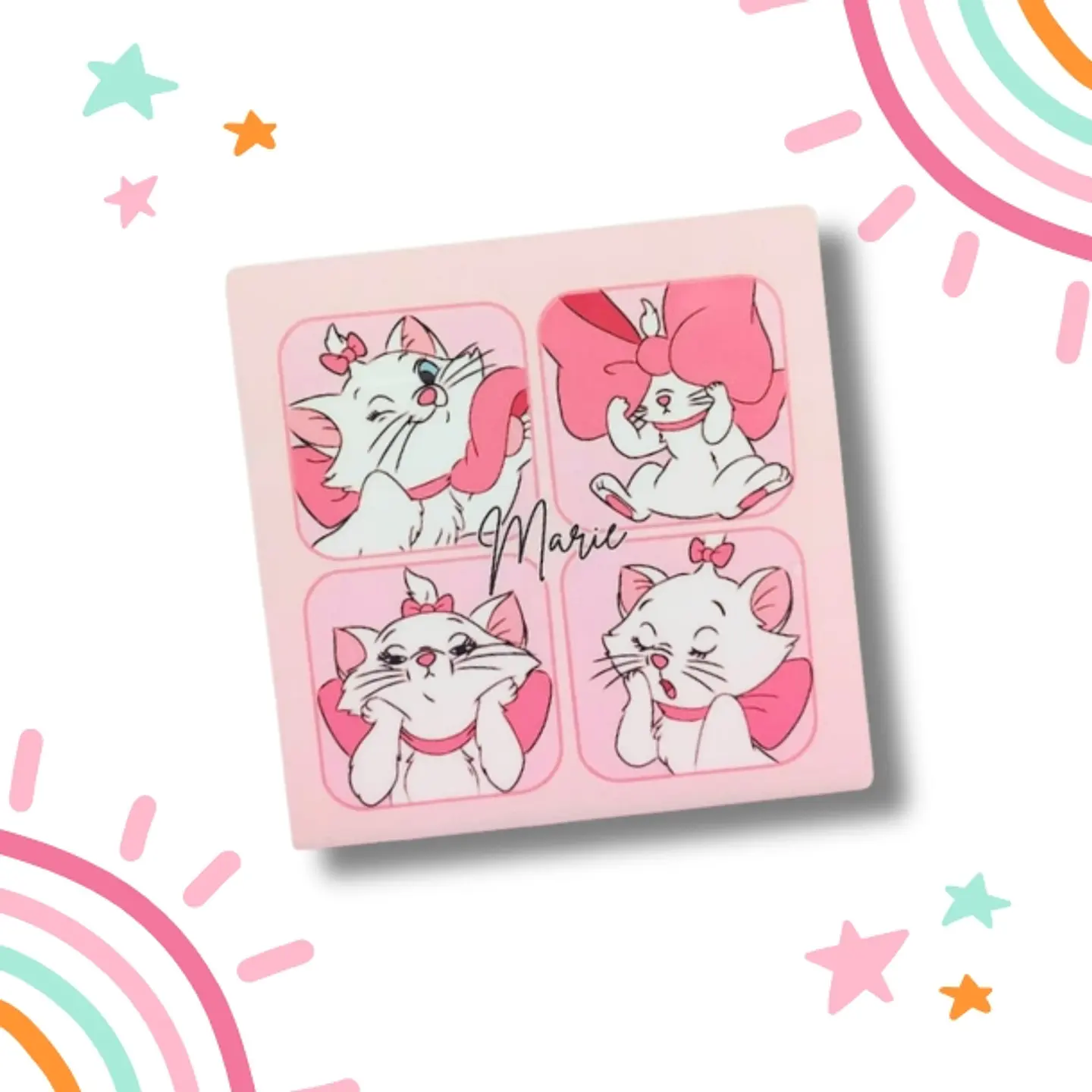 Cat Marie four chik portavasos 9,5x9,5xcm cuadrado 1
