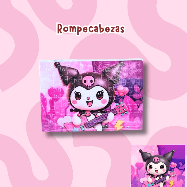 Kuromy rock rompecabezas 120 piezas