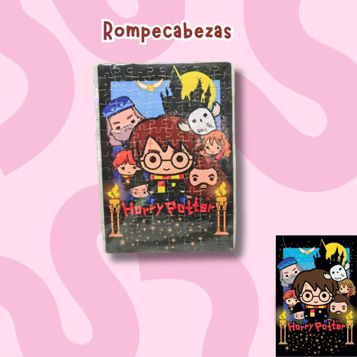 Harry Potter Chiby Rompecabezas 120 piezas 1