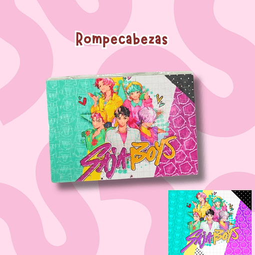 SajaBoys Colors rompecabezas 120 piezas