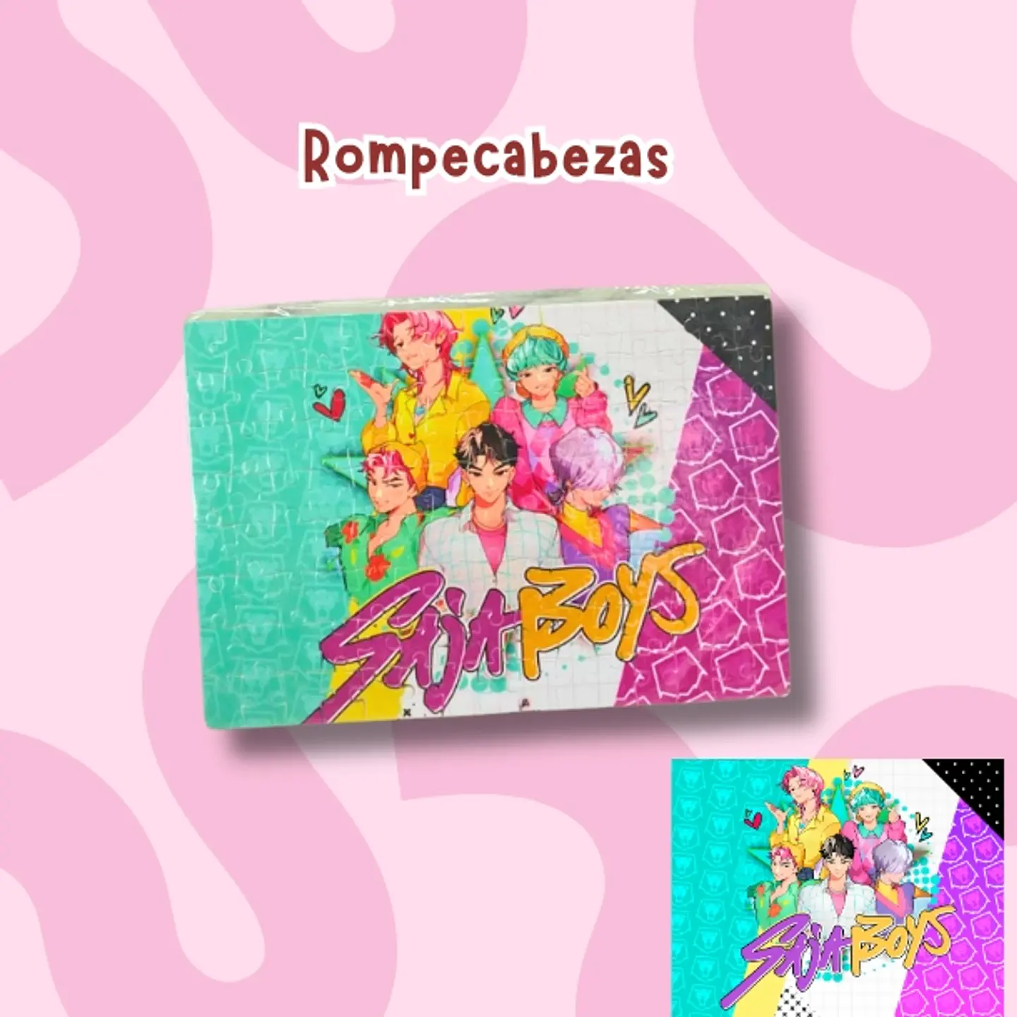 SajaBoys Colors rompecabezas 120 piezas 1