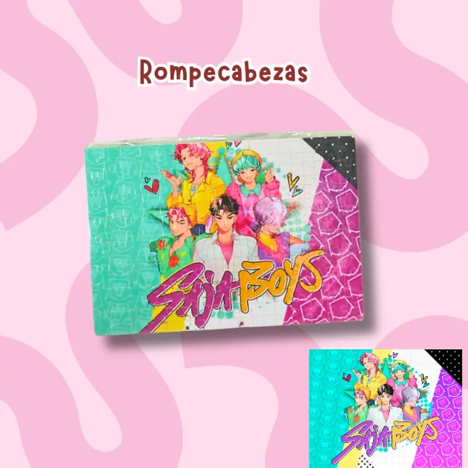 SajaBoys Colors rompecabezas 120 piezas 1