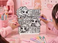 Huntrix Guerreras K-POP para colorear Interactivo base de plástico en impresión 3D lavable - Miniatura 2