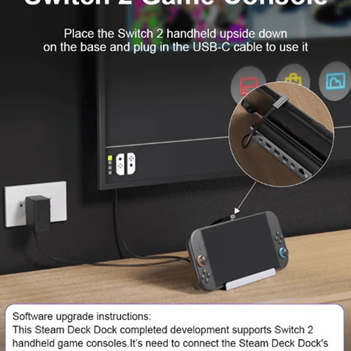 6-in 1 Steam Deck Docking Station ULT- Unite (R) . 6