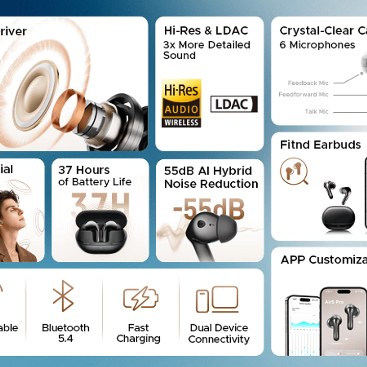 SOUNDPEATS Air5 Pro 10