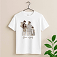Customized Photo to Doodle Mom and Baby, Dad and Kids Unisex Crewneck T-shirt S-5XL Illustration Style Family Gift - thumbnail 3