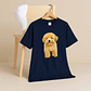 Personalized Turn Photo into Art Pet Portrait Unisex Crewneck T-shirt S-5XL Oil Painting Style Gift for Dog & Cat Lovers - thumbnail 6