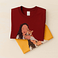 Customized Turn Photo into Art Pet Illustration Unisex Crewneck T-shirt S-5XL Digital Art Style Pet Birthday Gift - thumbnail 6