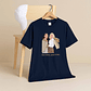 Custom Turn Photo into Art Best Friend Portrait Unisex Crewneck T-shirt S-5XL Illustration Style Thoughtful Friendship Gift - thumbnail 5