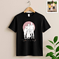Custom Line Art from Photo Family Portrait Unisex Crewneck T-shirt S-5XL Minimalist Style Gift for Family - thumbnail 2