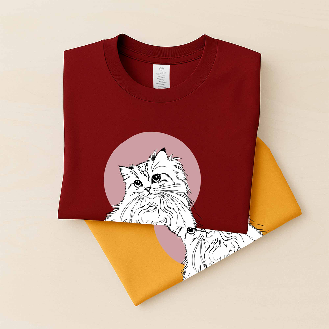 Personalized Photo to Line Art Pet Picture Unisex Crewneck T-shirt S-5XL Minimalist Style Custom Pet Gift 6