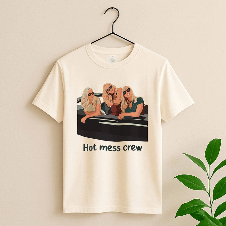 Custom Transform Photo into Art Best Friend Portrait Unisex Crewneck T-shirt S-5XL Digital Art Style Thoughtful Friendship Gift 4