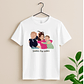 Custom Portrait from Photo Baby Picture Unisex Crewneck T-shirt S-5XL Illustration Style Thoughtful Baby Shower or Arrival Gift - thumbnail 3