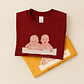 Custom Portrait from Photo Baby Picture Unisex Crewneck T-shirt S-5XL Illustration Style Thoughtful Baby Shower or Arrival Gift - thumbnail 6