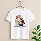 Personalized Family Portrait from Photo, Custom Illustrated Art, Unique Gift for Home, Anniversary Unisex Crewneck T-shirt S-5XL - thumbnail 3