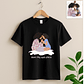 Personalized Illustration from Photo Family Portrait Unisex Crewneck T-shirt S-5XL Digital Art Style Mom and Kid Memorial Gift - thumbnail 2