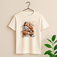 Custom Turn Photo into Art Pet Illustration Unique Unisex Crewneck T-shirt S-5XL Watercolor Style Pet Lover Gift - thumbnail 4
