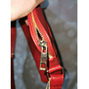 Cartera Crossbody Broche Dorado 100%Cuero GENUINE LEATHER NUEVO