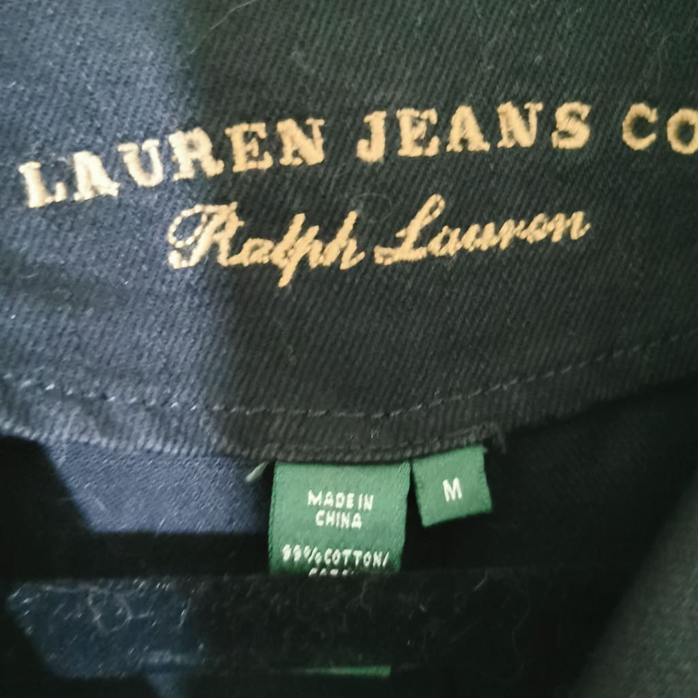 Chaqueta Denim Cropped RALPH LAUREN (S-M) NUEVO 4