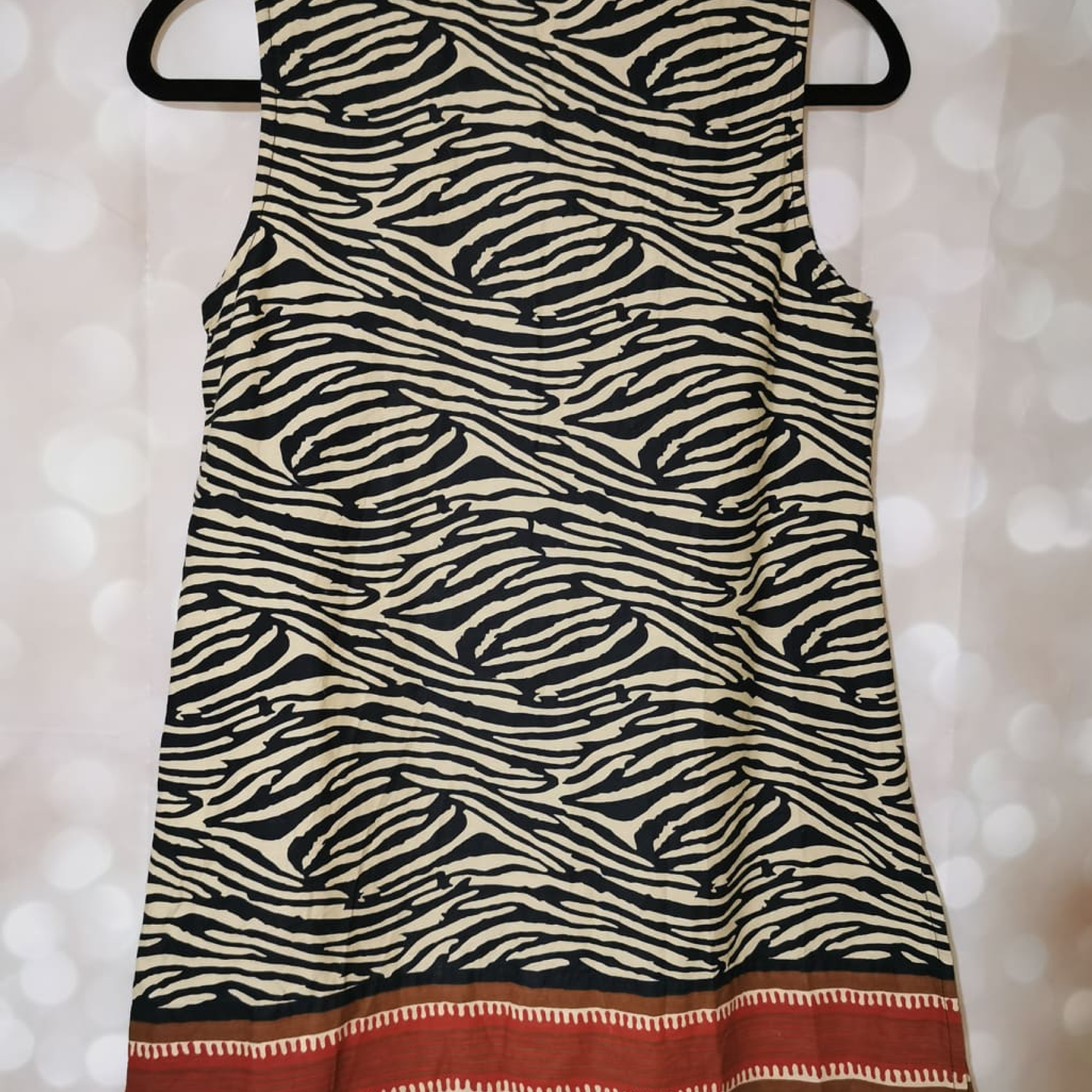 Top Sin Mangas Largo Diseño Indio Chic Animal Print CHARTER CLUB (S) 4