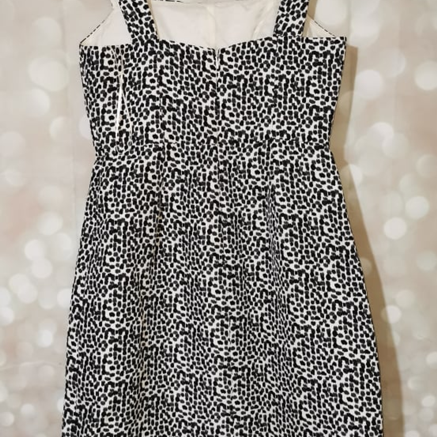 Vestido 100% Seda Animal Print J. CREW (S) NUEVO 4