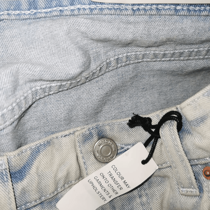 Falda Denim MOTO TOPSHOP (W26 XS) NUEVA ETIQUE 3