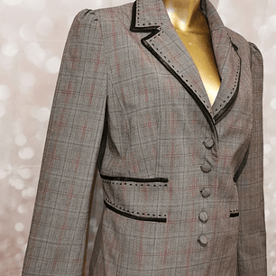 Blazer Galés Diseño Chic MARQUIS TAILORING (M)