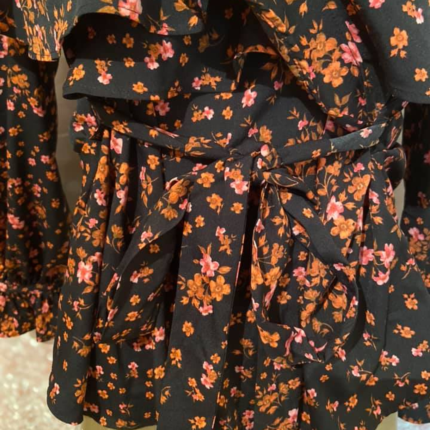 TOPSHOP/ blusa Modelo Floral Fallen Bloom/Nuevo con etiquetas/Talla 10/ S  6