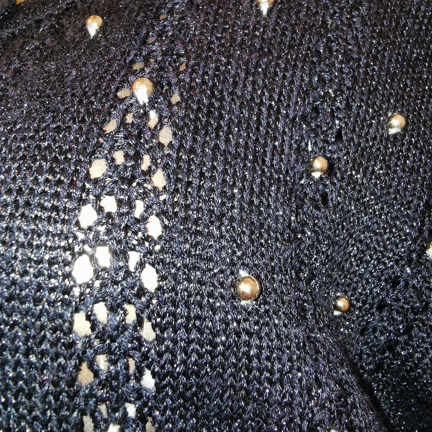 Cardigan Perlas Doradas (L) NUEVO 3