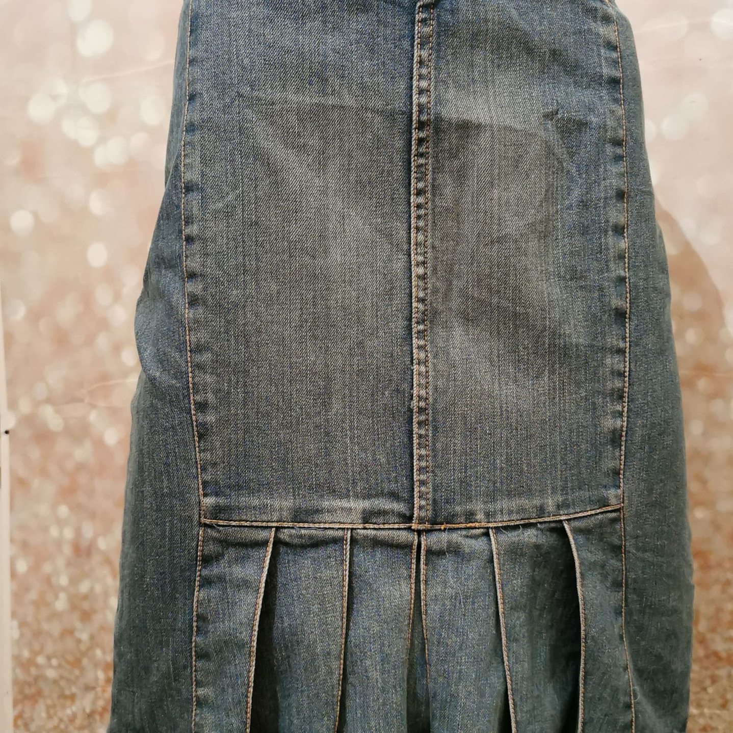 Falda Denim Diseño Pleated MARC JACOBS (S) 5