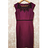 Vestido Tubo Cutout Pedrería TAHARI ARTHUR S. LEVINE (S)