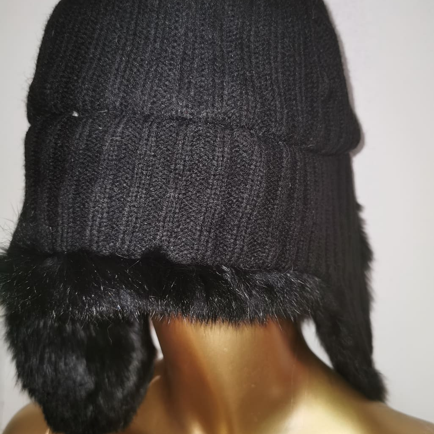 Gorro Trapper Hat Aviator 100% Conejo GEORGE NUEVO 4