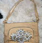 Cartera Boho Canvas Bordado Lentejuelas Kippling Style  NUEVA - Miniatura 3