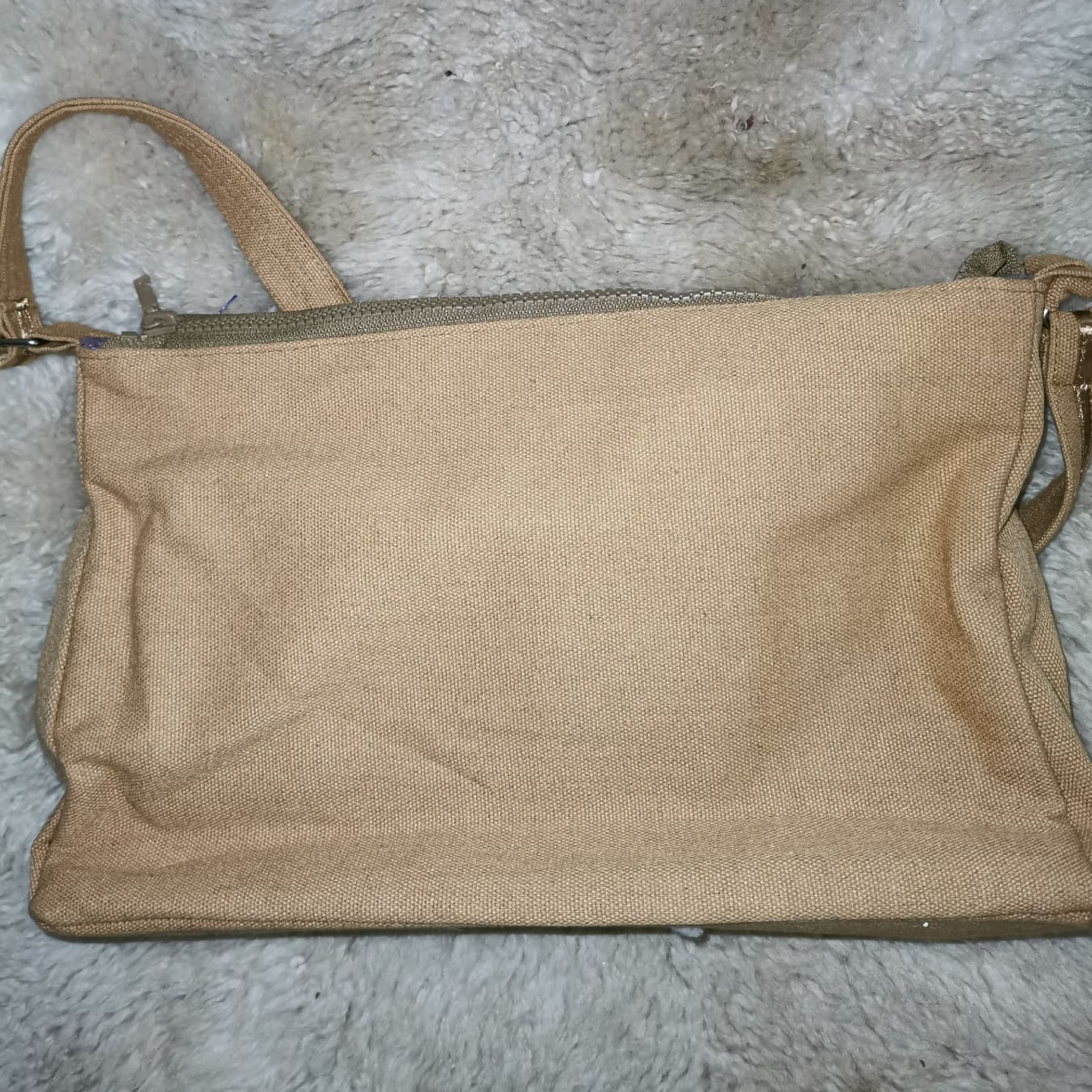 Cartera Boho Canvas Bordado Lentejuelas Kippling Style  NUEVA 6