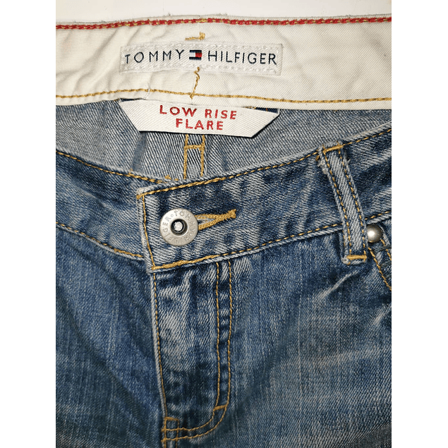 Jeans Low Rise Flare Patchwork TOMMY HILFIGER (M)