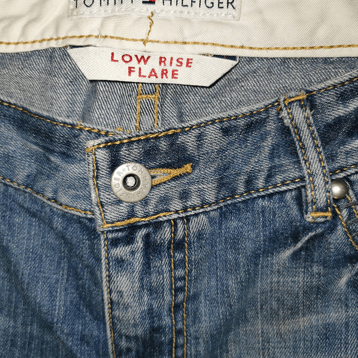 Jeans Low Rise Flare Patchwork TOMMY HILFIGER (M) 4